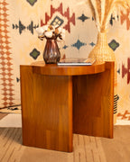 Samt Side Table —Natural Pitch Pine Wood — LIMITED EDITION