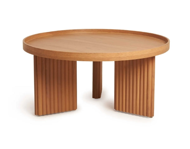 Noor Round Table — Solid Beech Wood