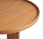 Noor Round Table — Solid Beech Wood