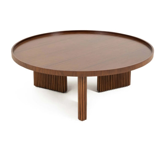 Noor Round Table — Solid Beech Wood