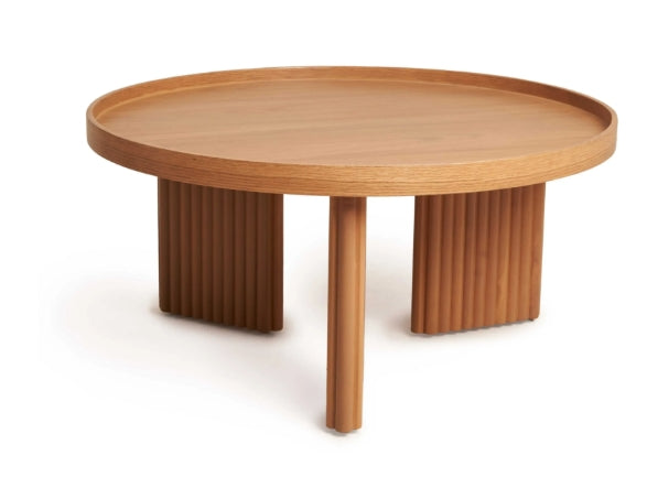Noor Round Table — Solid Beech Wood