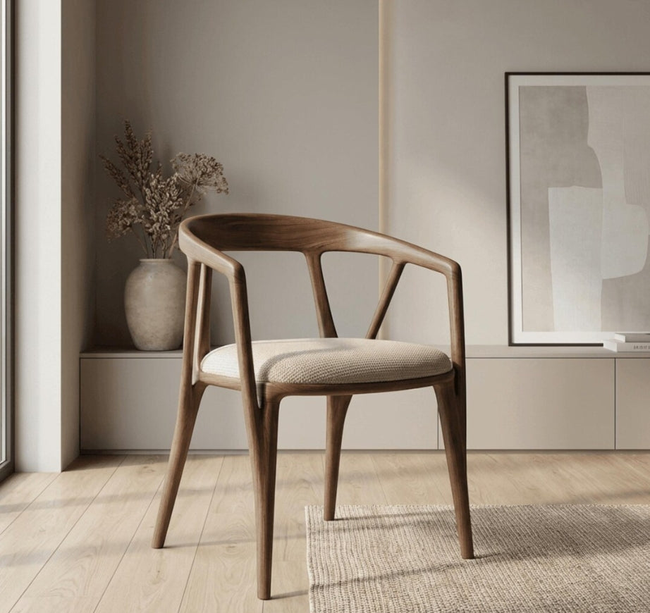 Asil Armchair — Solid Beech Wood